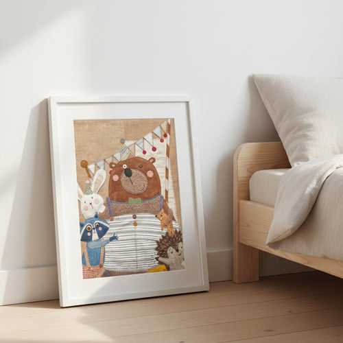 Amici del bosco Patchwork