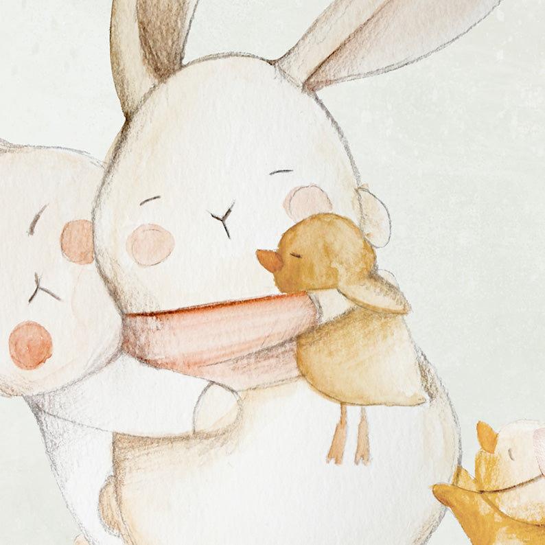 Quadretto Nascita-Abbracci Piccoli-PERSONALIZZABILE